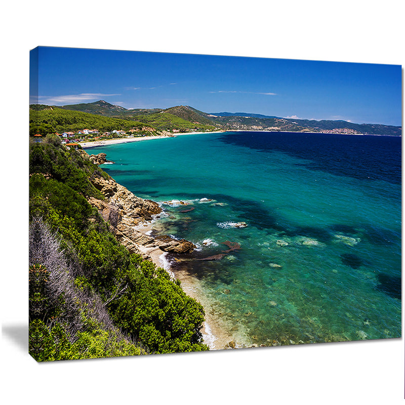 " Beautiful Greek Beach Of Sea "