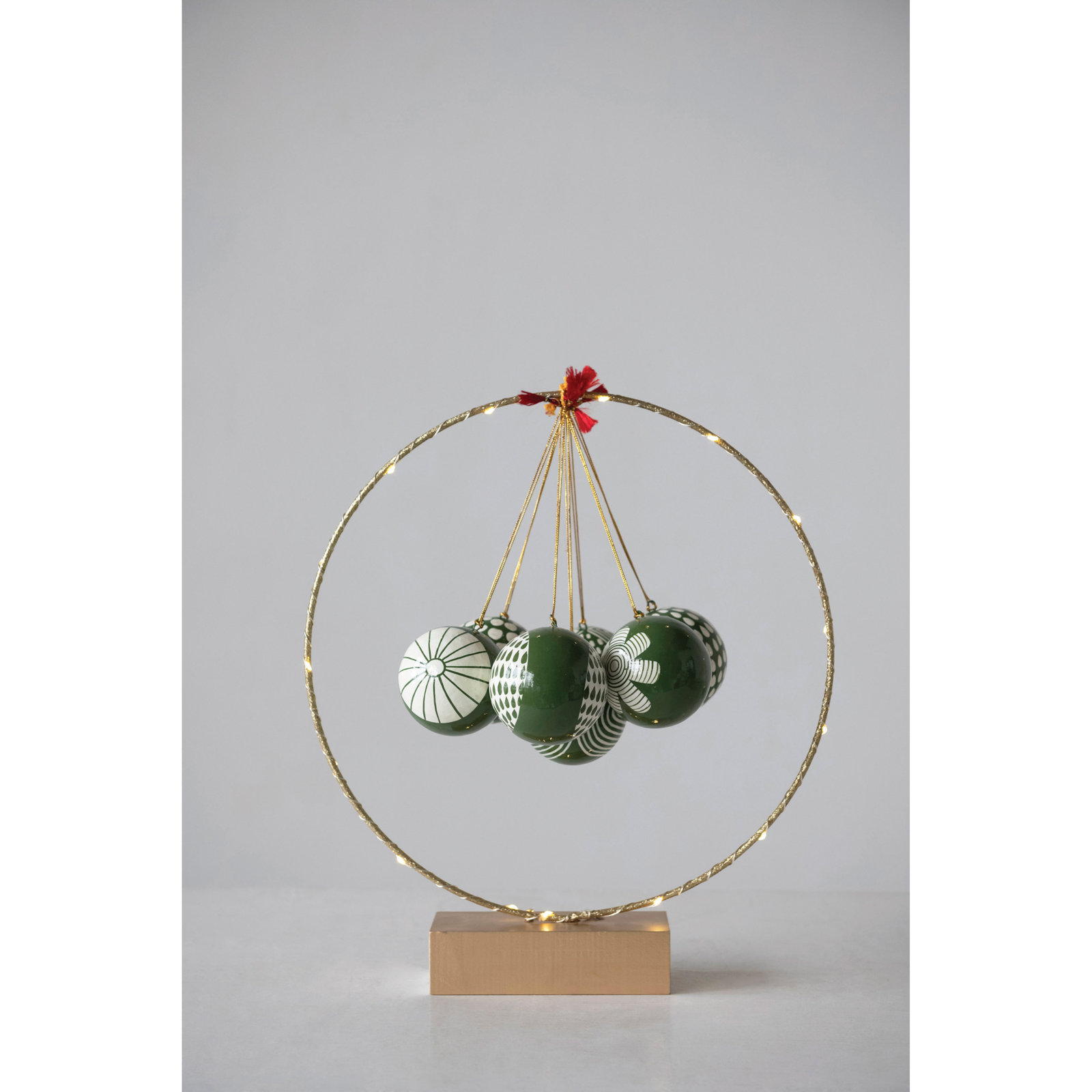 3'' Paper Shatterproof Ball Ornament