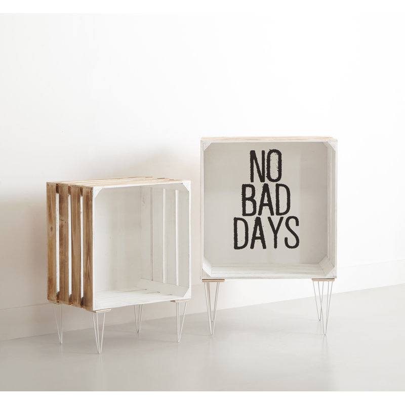 Red Barrel Studio® Solid Wood Decorative Bin