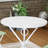Galvin 28" Round European Chestnut Outdoor Bistro Table