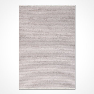 Modern Beige Machine Washable Non-Slip Area Rug