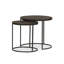Lavastone Stone Nesting End Table