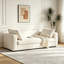 Lit de jour rembourré avec matelas et deux oreillers-2042642255