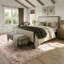 Tapis lavable à motif floral rétro avec envers antidérapant pour le salon, la chambre à coucher et la salle à manger-1166378663-1153398372