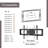 All-in Furniture Single Screen Floor Stand Mount