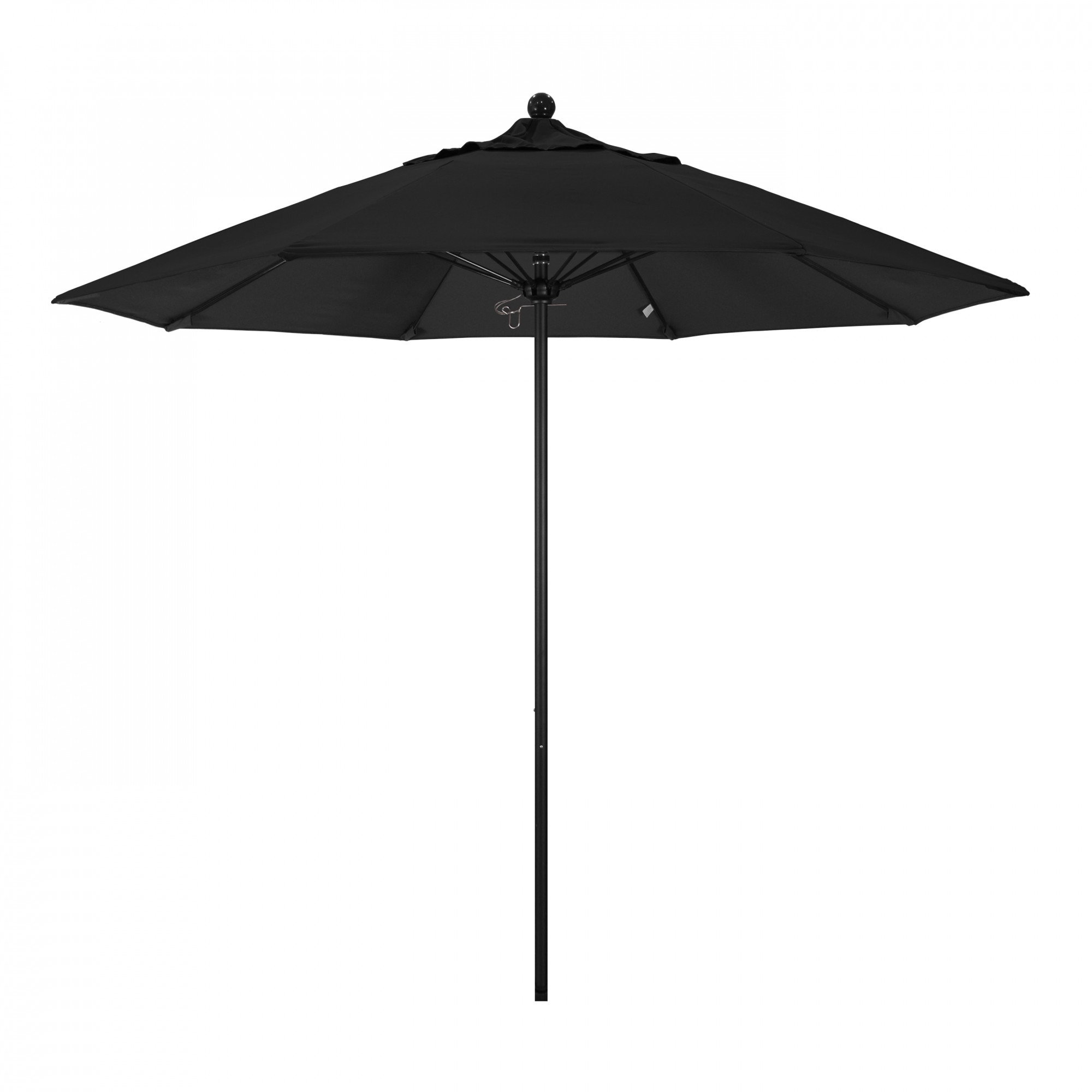 Maria 108'' Sunbrella® Outdoor Umbrella, Canvas Black Sunbrella® Canvas