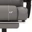 Fauteuil de bureau à massage à haut dossier et vibration avec télécommande 6 points