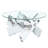 Round Glass Coffee Table (Only Including Table)