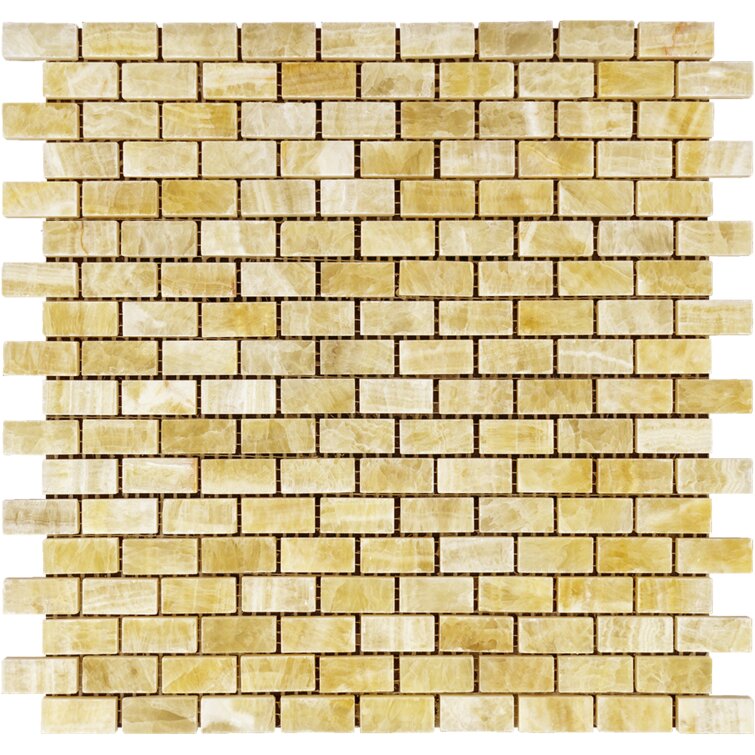 Stone & Tile Shoppe, Inc. Natural Stone Brick Joint Mosaic Wall & Floor ...