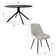 Audna 4 - Person Pedestal Dining Set