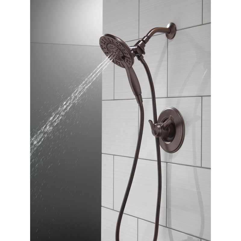 In2ition 4-Setting Dual Shower Head with Handheld Spray, Hand Shower 1.75 GPM, Venetian Bronze