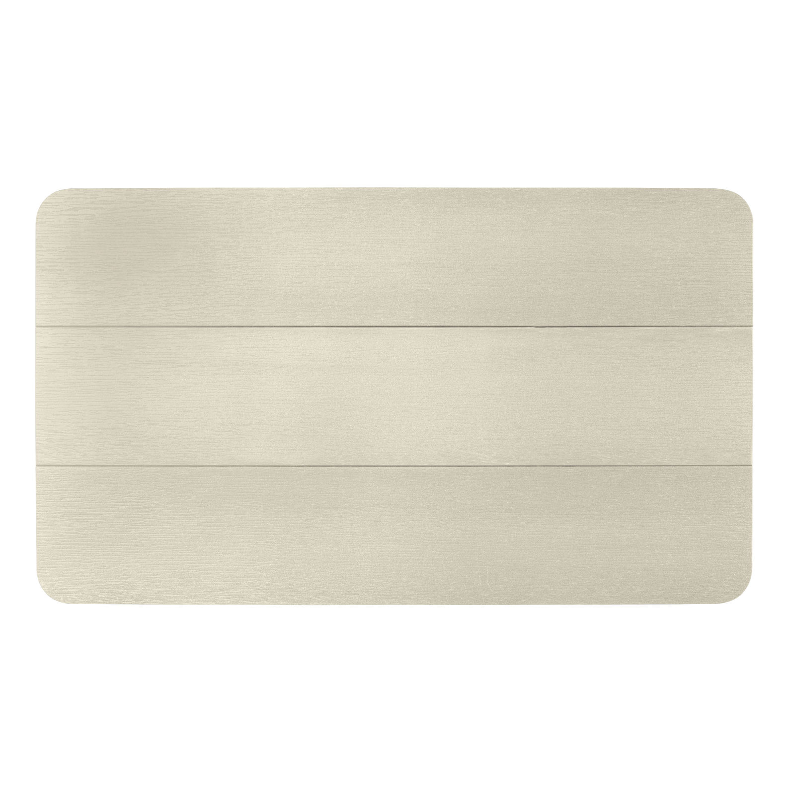 Byrnes 31'' Plastic / Acrylic Outdoor Coffee Table, Whitewash