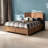 Xil0 Transitional 3-Drawer Platform Storage Bed-988558310