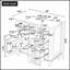 Meuble-lavabo de 36 pouces avec lavabo en céramique, structure en bois massif, armoire en bois aggloméré et peuplier, tiroirs rabattables, tablette réglable et poignées en alliage de zinc-1315617139