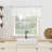 Madeira Embroidered Floral Sheer Rod Pocket Kitchen Curtain Tier-1217285770-1217285780
