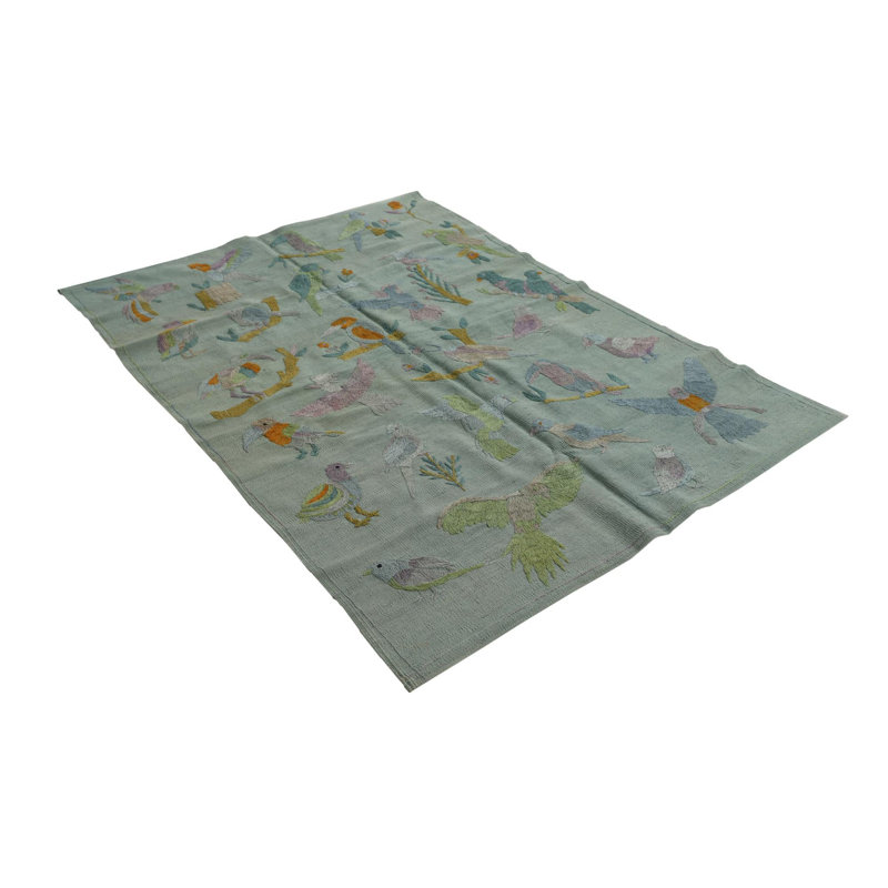 Tapis vert clair Odell