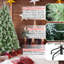 Arbre de Noël avec 51 pommes de pin - 694 pointes, branches mixtes en PVC et en aiguilles dures, structure à charnières pour une installation facile, support en métal robuste - arbre de Noël réaliste-827279186