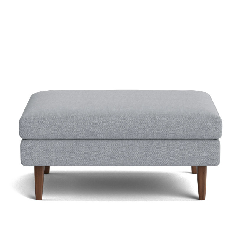 Tyler Ottoman, Performance Weave - Zinc