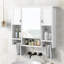 Armoire de rangement murale 35 po x 28 po-2071123402