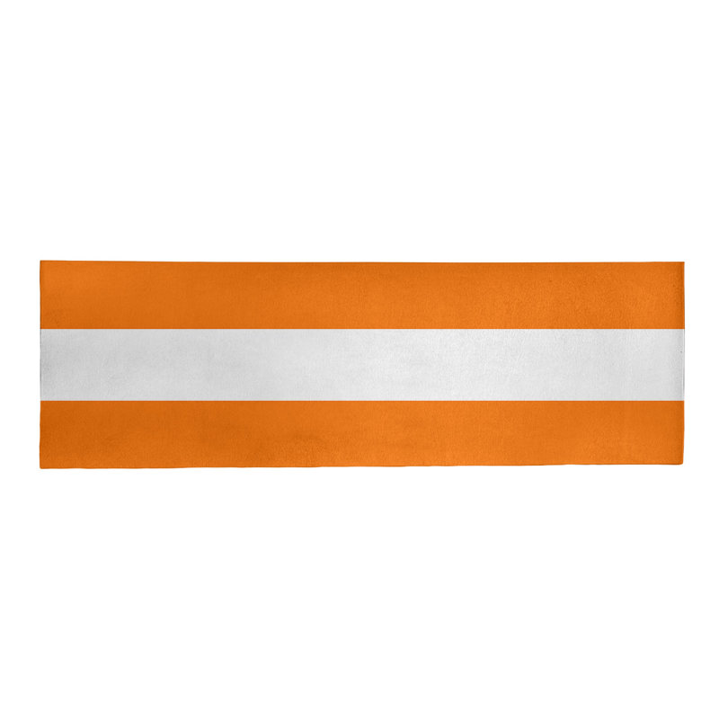 Tapis de zone orange, Tapis de couloir 2 pi 6 po x 8 pi