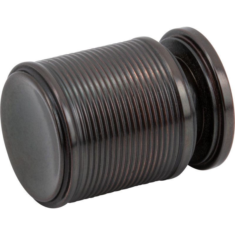 Vibe 3/4" Diameter Cylindrical Knob, Oil Rubbed Bronze