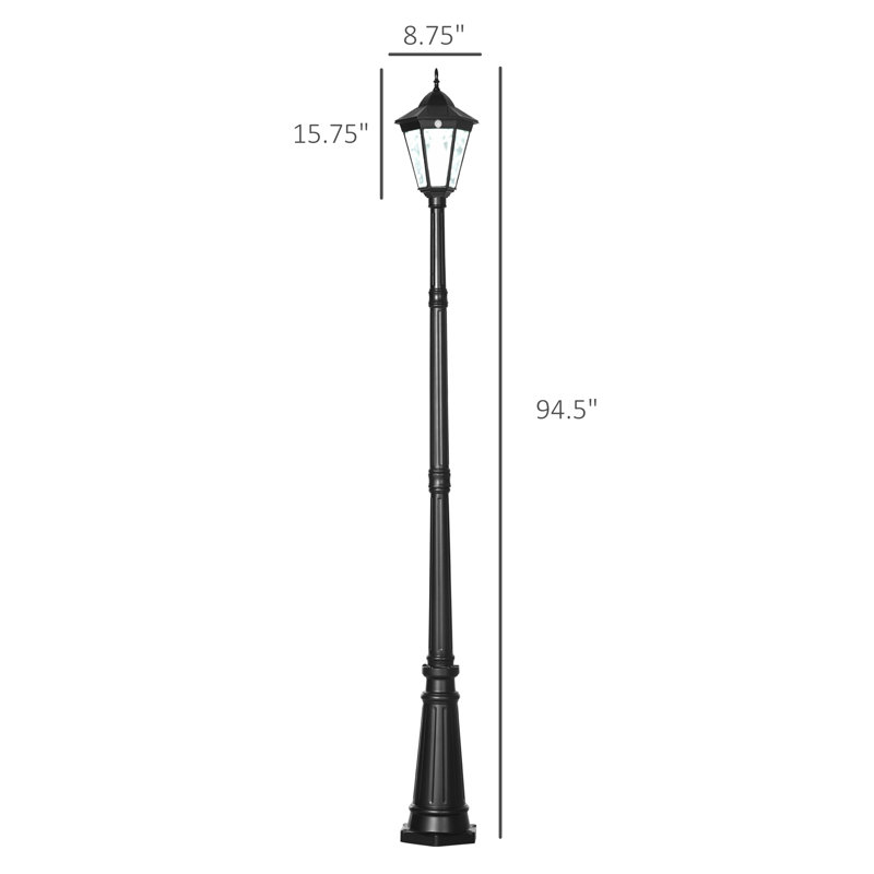 Stainless Steel Solar Powered Integrated LED Pathway Light