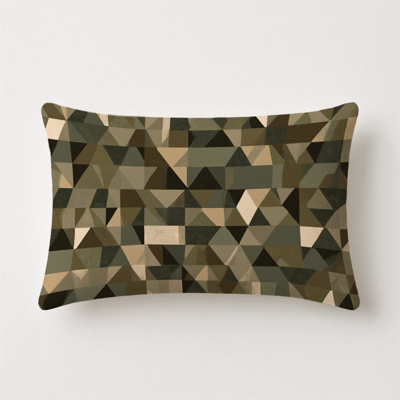 Field Stripe Indoor And Outdoor Throw Pillow, Rectangle 20"H x 14"W