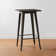 Pelaez Solid Wood Top Metal Base Dining Table