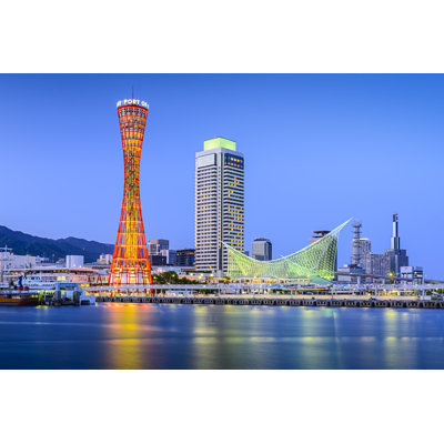 Kobe, Japan - Wrapped Canvas Print