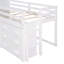 Lit mezzanine simple avec armoire et tablette-1950890074