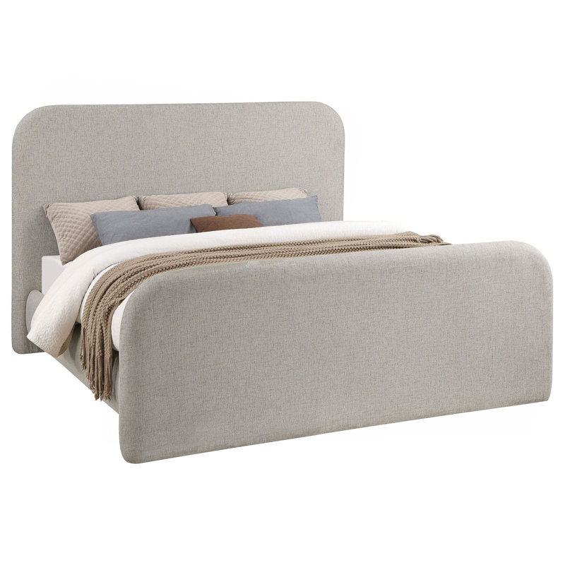 Kendra Grey Eastern King Platform Bed