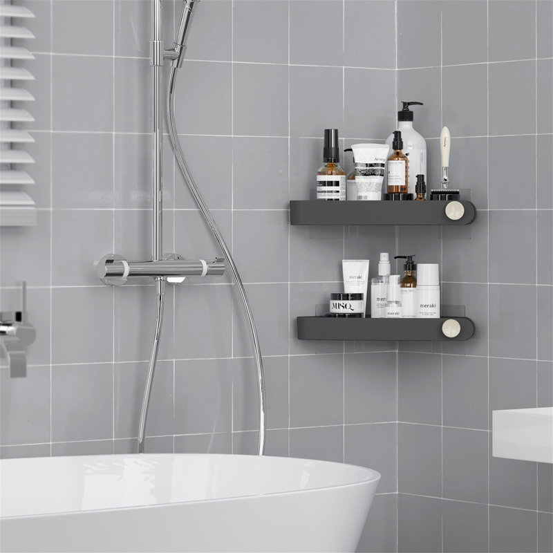 Efharis Shower Caddy, Matte Black