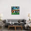 «Starry Cats» par Aja Trêves - reproduction d'art sur-49703751-49703736