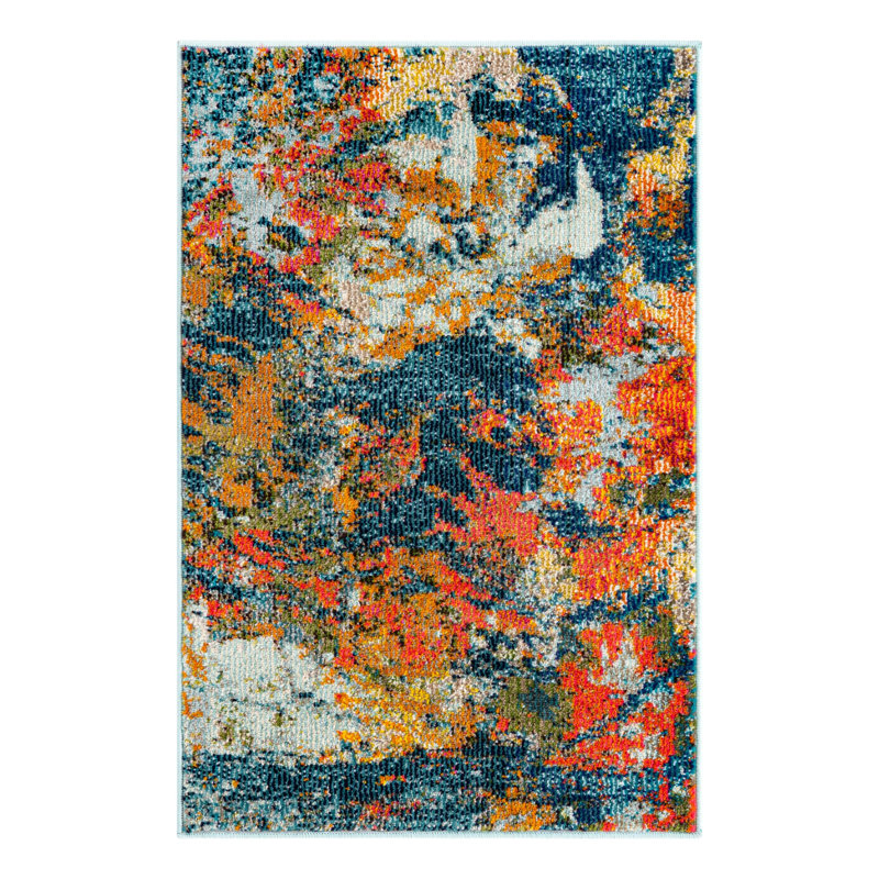 Washable Indoor Rug, Rectangle 2'2" x 3'
