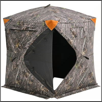 270° Pop-Up Deer and Turkey Tent with Carrying Bag, Portable and Resilient for 1-2 Hunters