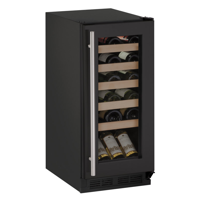 24 Bottle 1000 Series Convertible Wine Cooler, Black