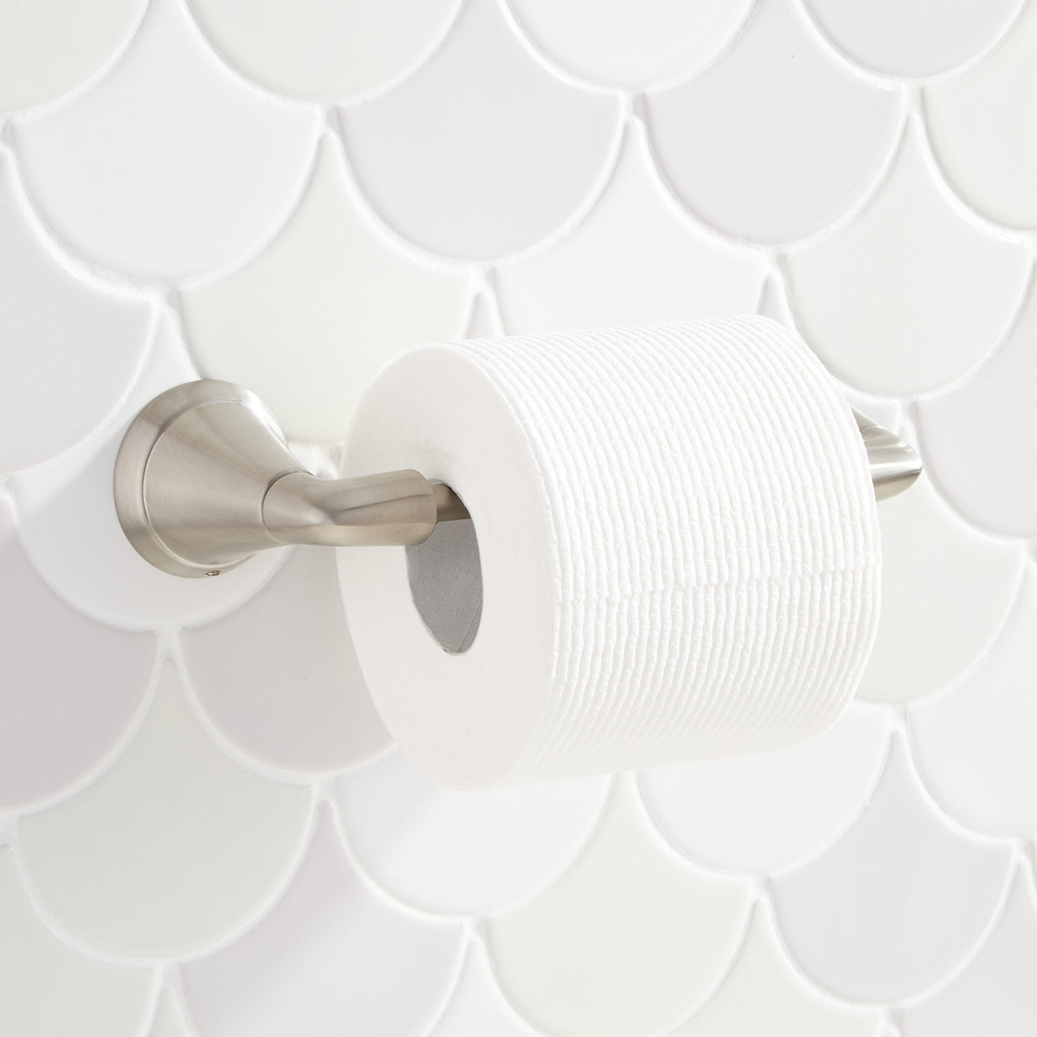 Provincetown Toilet Paper Holder, Brushed Nickel