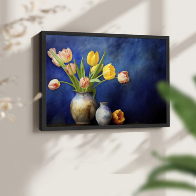 Série florale - Lxxxv - reproduction encadrée - réarmable