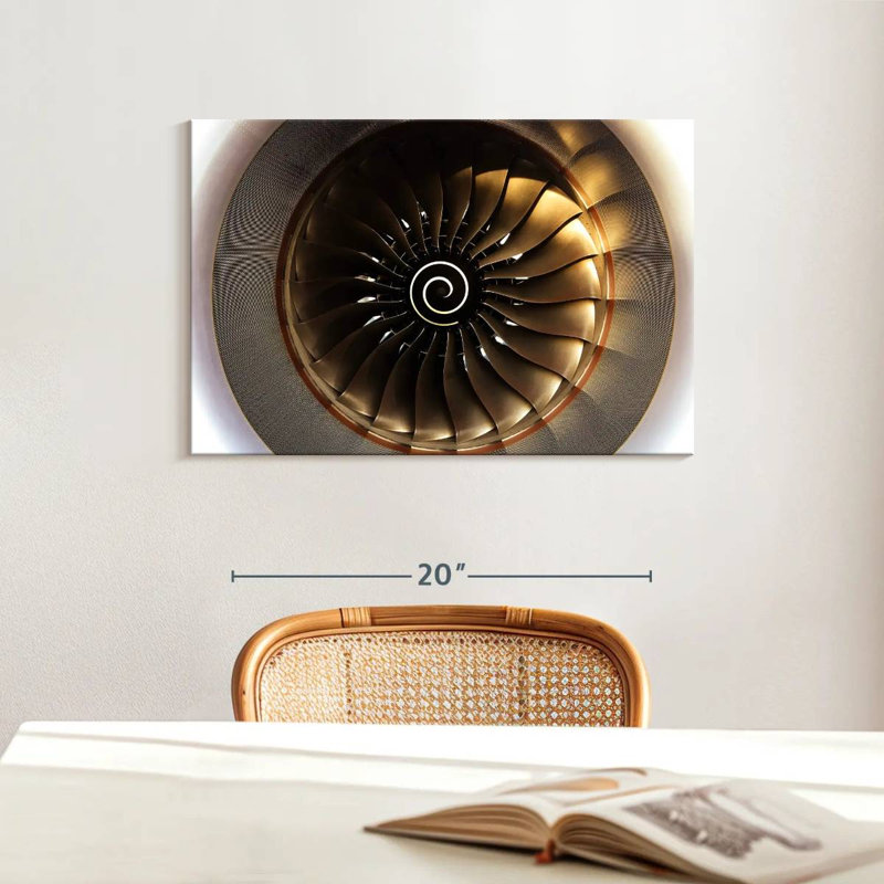 Avion Mehar Sunlit Turbine, H 16 po x l 24 po