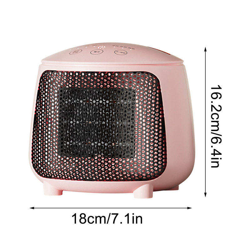Office Lightweight Desk Mini Heater Camping Portable Tent Heater With Tip Over Protection