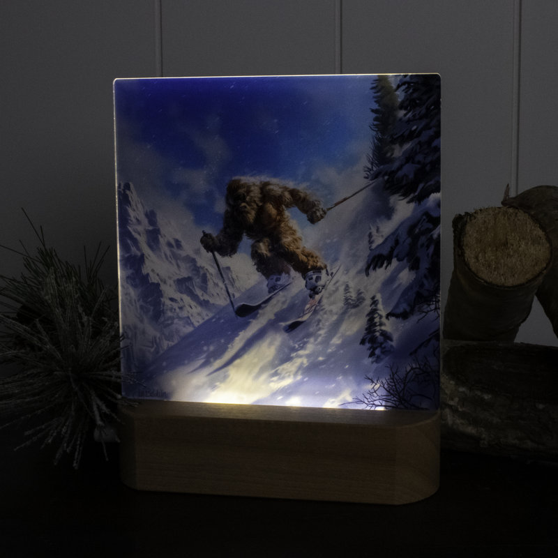 Veilleuse à DEL Ski-Squatch