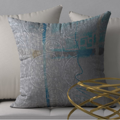 Lucky Unblemished Square Pillow Cover & Insert