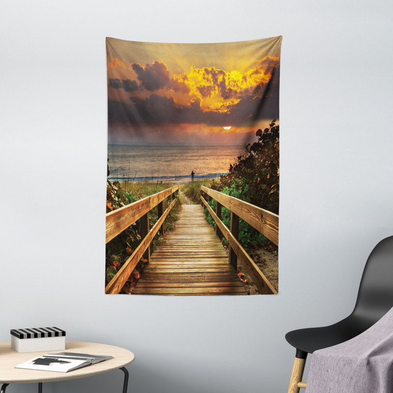 Tapisserie en polyester Sunset, H 60 po x l 40 po