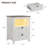 Led Nightstand With Outlet and USB Port-1403129378