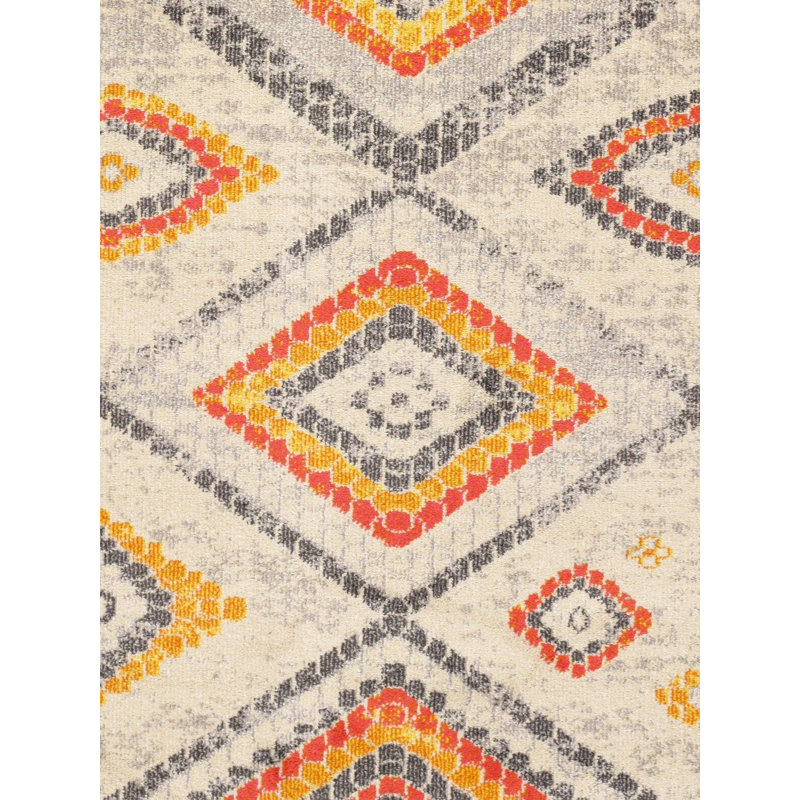 Tapis carré carré 6 pi x 6 pi Rogero