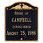 4-Line Wall Address Plaque-1827805292