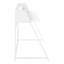 Bureau d'ordinateur, bureau personnel, ordinateur portable, tablettes de rangement, L 48 po, travail, stratifié, métal, contemporain-2106392707