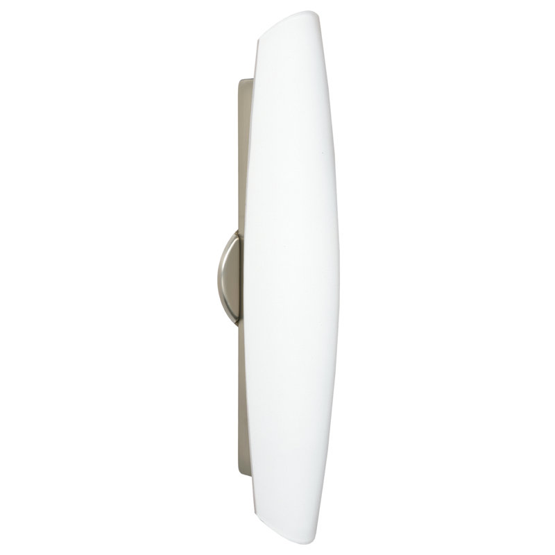 Plafonnier encastré 1 lumière Wander, Nickel satiné