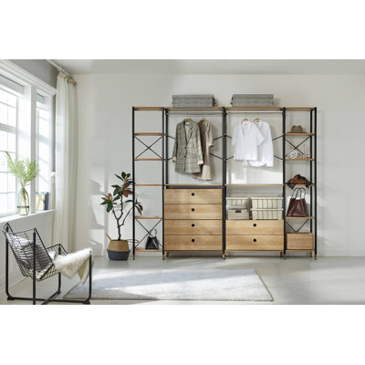 Academy 252.5cm Closet System (Can Be Cut To Fit)