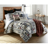 Forest Channel Plaid Comforter Set